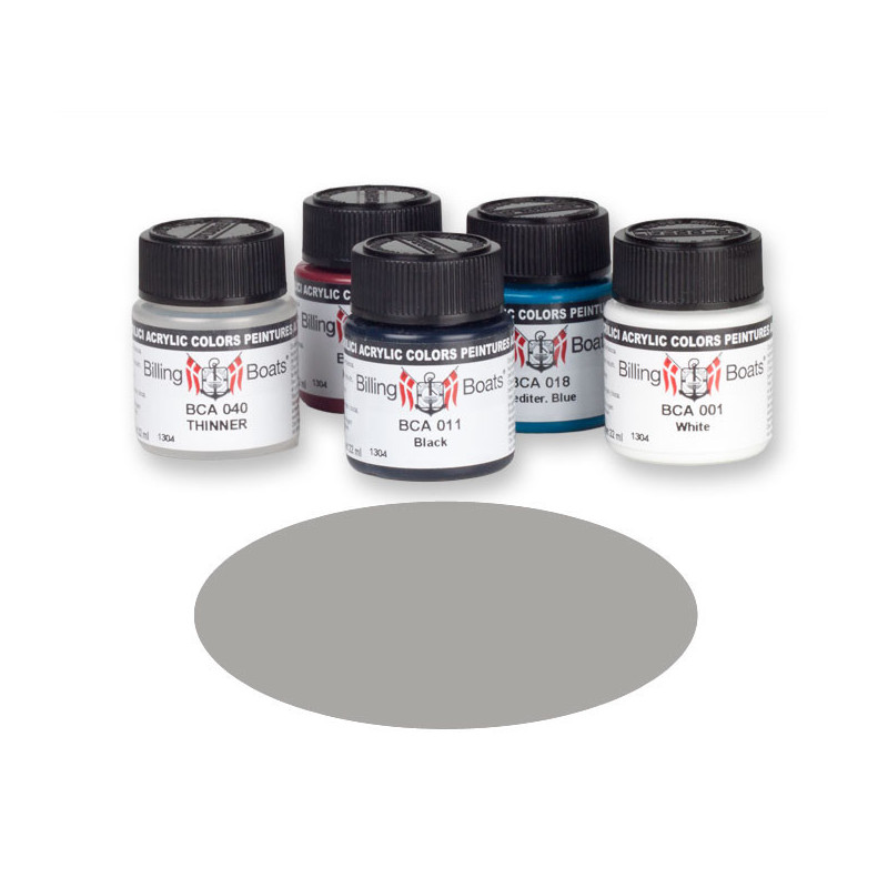 Navy Cool Grey 22 ml Billing Boats Acryl Color Navy Cool Grey 22 ml Billing Boats Acryl Color