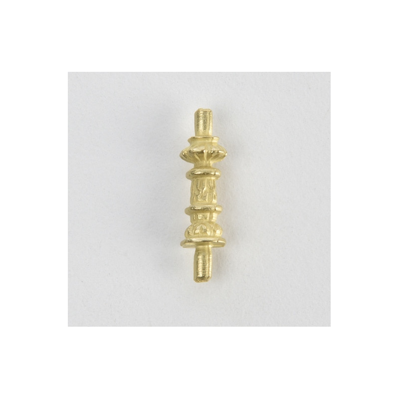 COLONNA DECORATA IN OTTONE