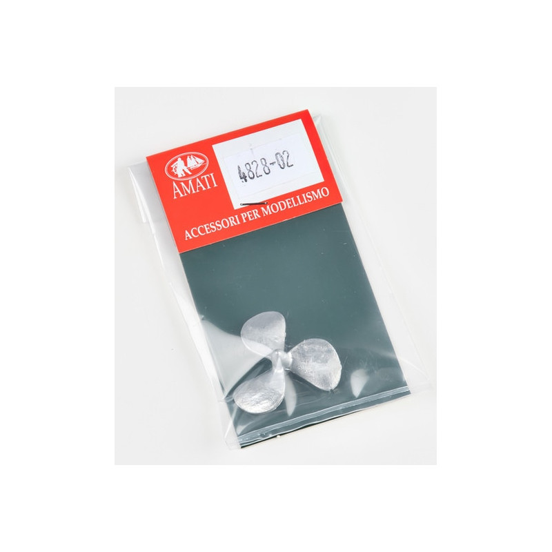 Elica tripala metallo mm.30 DX