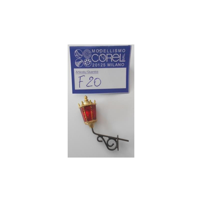 FANALE PIRAMIDALE SUPPORTO A MENSOLA