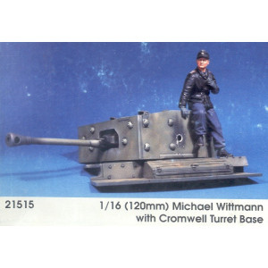 Michael Wittman with Cromwell Turret Base