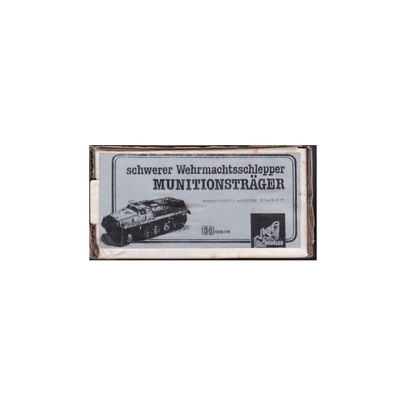 Schwerer Wehrmachtsschlepper MUNITIONSTRAGER Schwerer Wehrmachtsschlepper MUNITIONSTRAGER