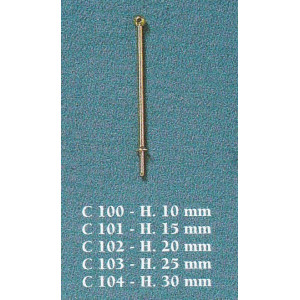 CANDELIERE A 1 FORO 10mm
