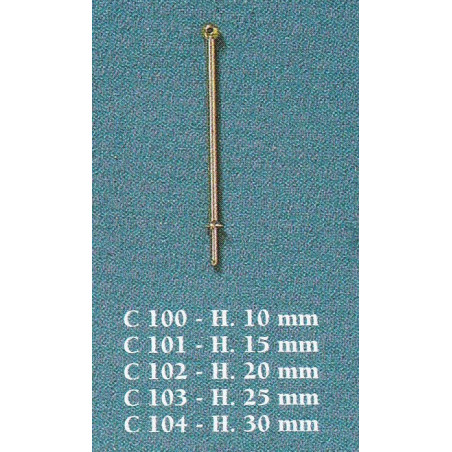 CANDELIERE A 1 FORO 10mm