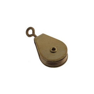 CARRUCOLA IN OTTONE 4mm