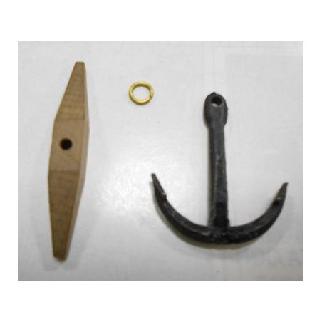 ANCORA ANTICA CURVA 20mm