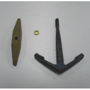 ANCORA ANTICA  A SPIGOLO 30mm