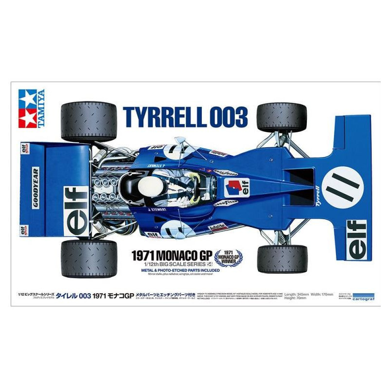 Tyrrell 003 1971 Monaco Grand Prix Tyrrell 003 1971 Monaco Grand Prix