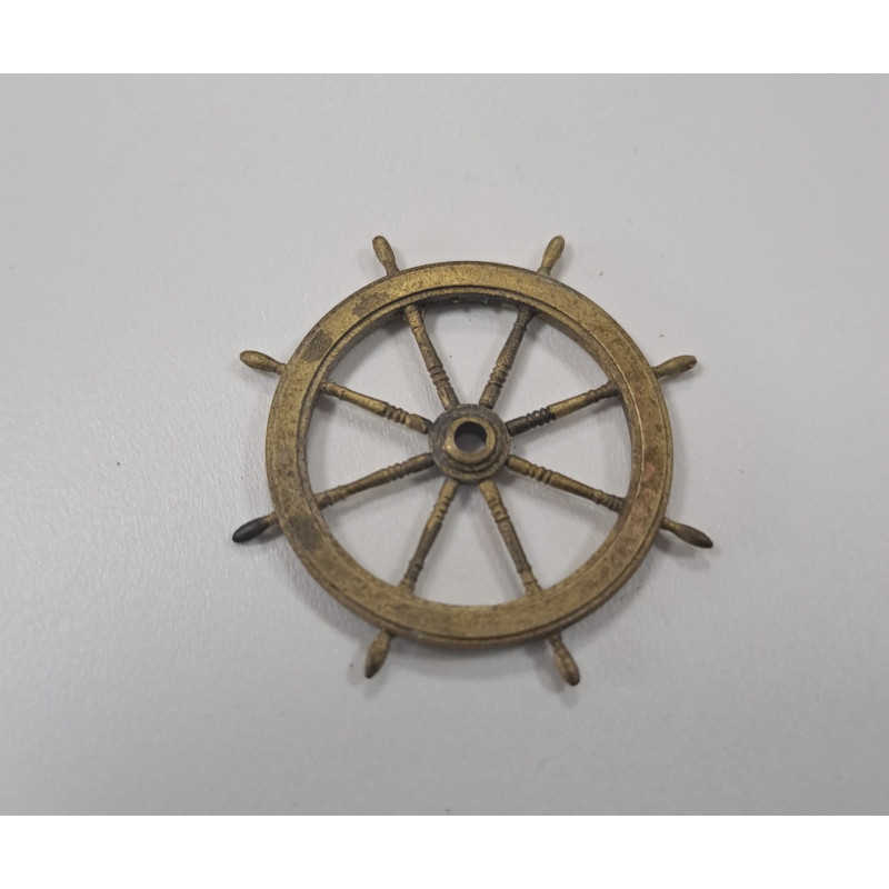 RUOTA TIMONE OTTONE 30mm RUOTA TIMONE OTTONE 30mm