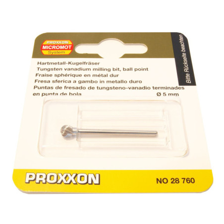 FRESA A GAMBO IN METALLO DURO  PROXXON