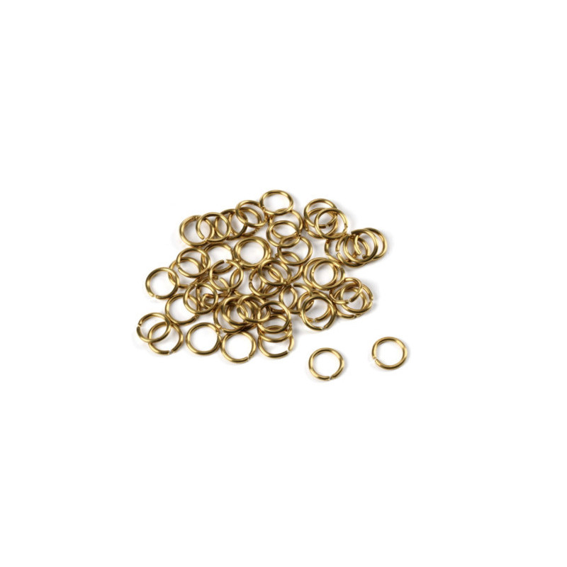 ANELLI IN OTTONE 5mm ANELLI IN OTTONE 5mm