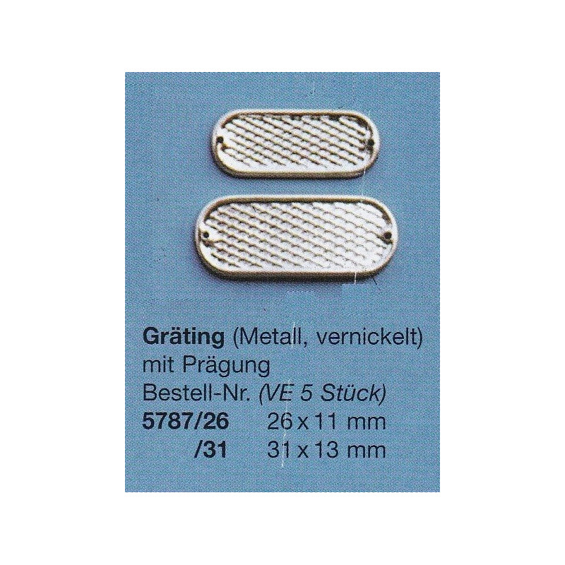 GRIGLIA 31x13mm