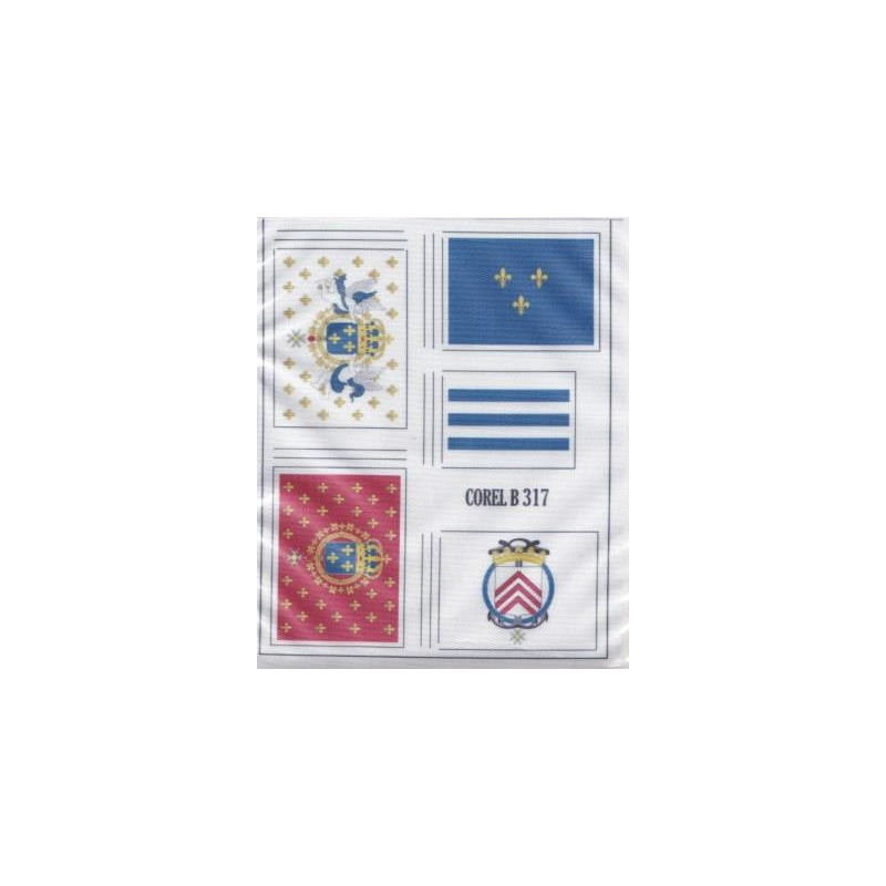 SET BANDIERE COURONNE