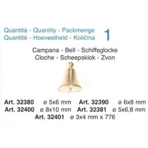CAMPANELLA 8x10mm