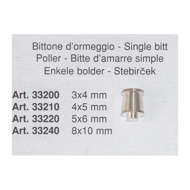 Bittone d'ormeggio 3x4