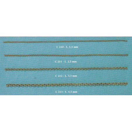 CATENA OTTONE SALDATA 3,5mm