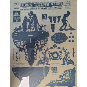 TRAFORO SU CARTA N°76 ETTORE FERRARI
