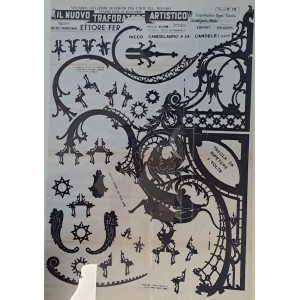 TRAFORO SU CARTA N°78 ETTORE FERRARI