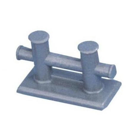 DOPPIA BITTA A CROCE 14x8x6mm