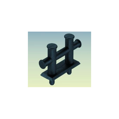 DOPPIA BITTA A CROCE  62x35mm