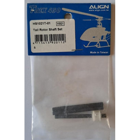 TAIL ROTOR SHAFT SET T-REX 450