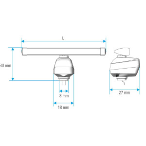 RADAR MOTORIZZATO 95mm