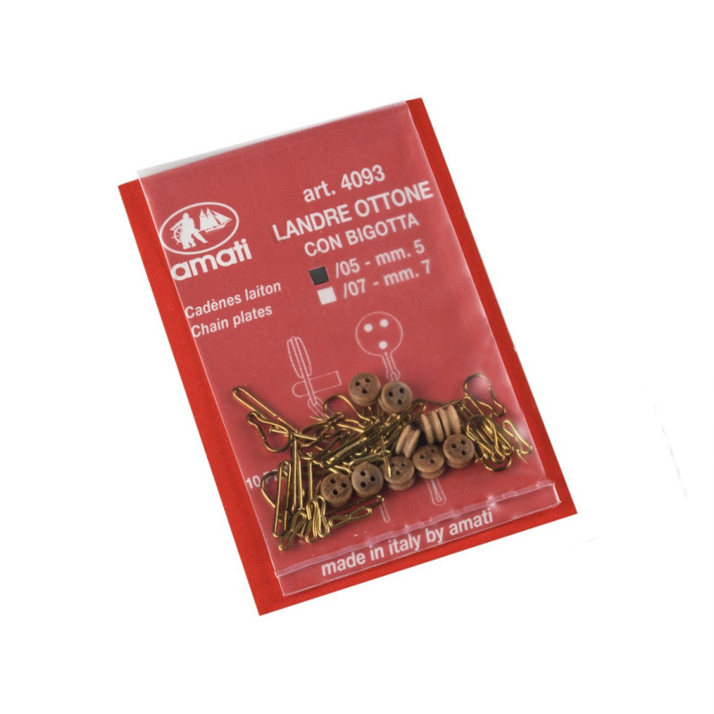 LANDRE A FILO CON BIGOTTA 5mm