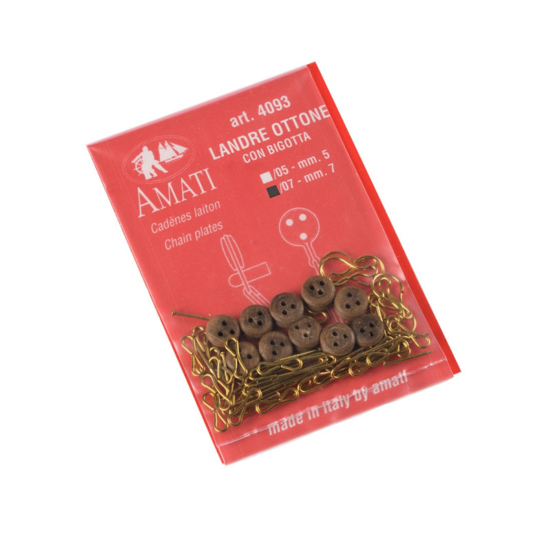 LANDRE A FILO CON BIGOTTA 7mm