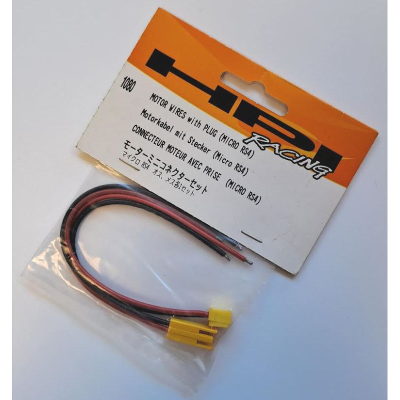 MOTOR WIRES with PLUG (MICRO RS4) MOTOR WIRES with PLUG (MICRO RS4)