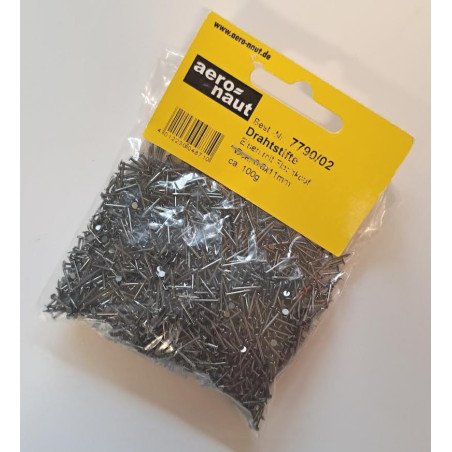 CHIODINI IN FERRO 0,8x11mm