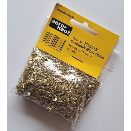 CHIODINI IN OTTONE 0,9x10mm