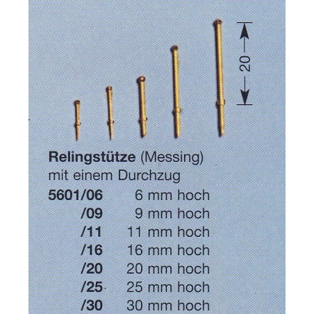 CANDELIERE 1 FORO 6mm