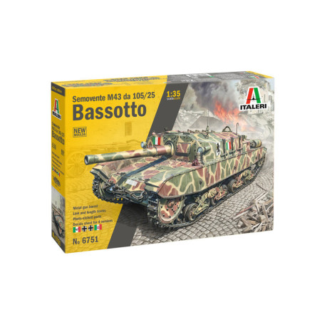 Semovente M43 da 105/25 Bassotto
