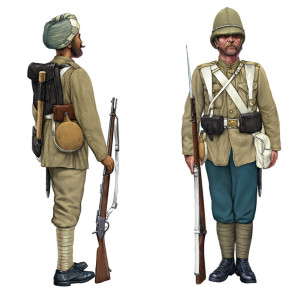 BRITISH INFANTRY AND SEPOYS
