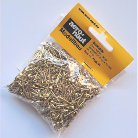 CHIODINI IN OTTONE 1x13mm