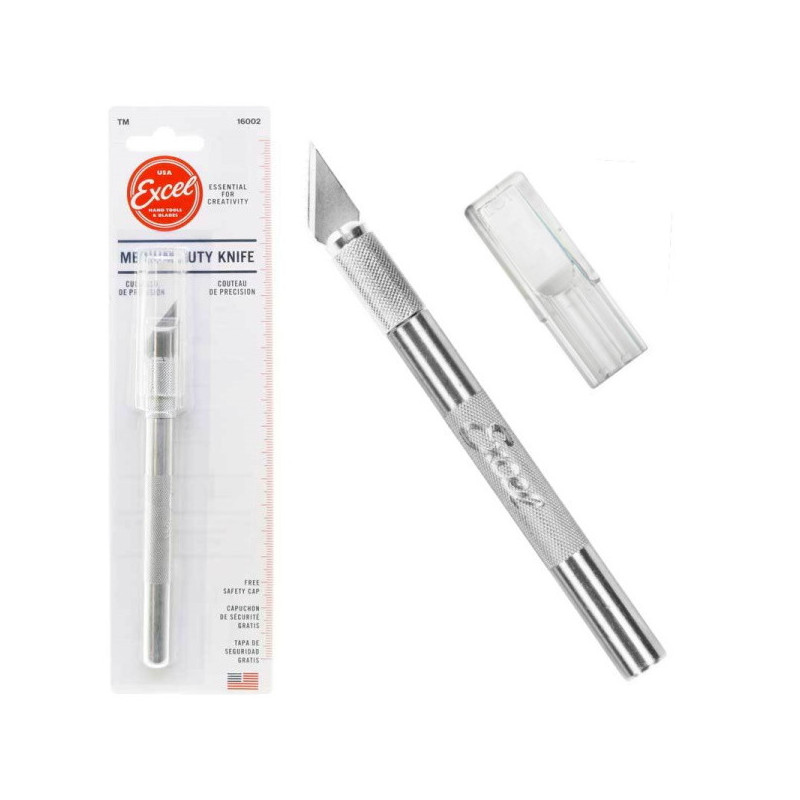Guida Per Taglio In Acciaio Inox 60 Cm - Con Manico In Plastica E Scala Centimetrica