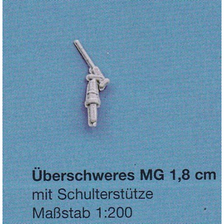 MITRAGLIATRICE MG 1,8 Cm