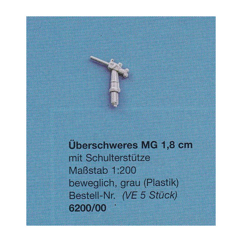 MITRAGLIATRICE MG 1,8 Cm