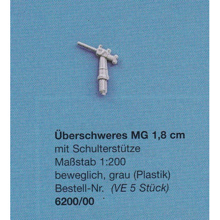 MITRAGLIATRICE MG 1,8 Cm