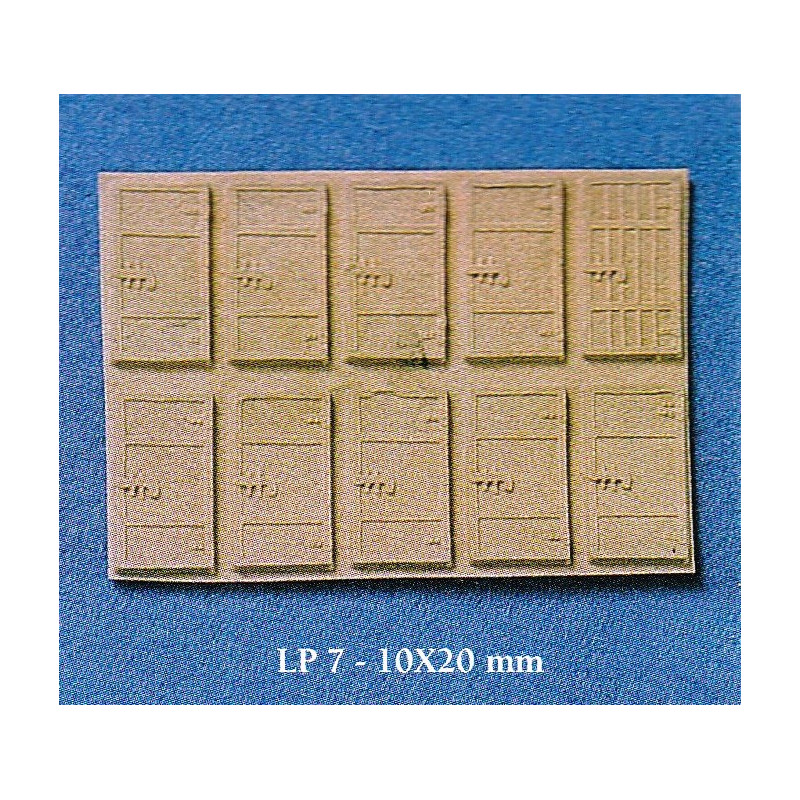 PORTE RETTANGOLARI 10x20mm