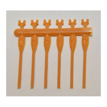 Serie remi e scalmi in plastica