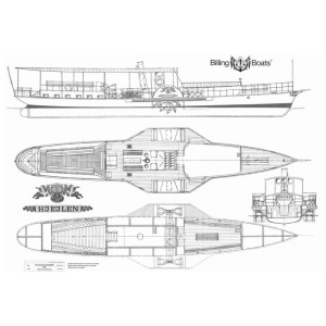 HJEJLEN 1:33 BILLING BOATS