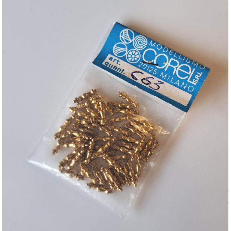 COLONNINE IN OTTONE 8mm