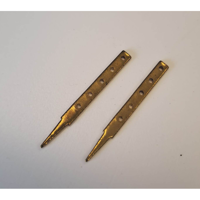 CANDELIERE PIATTO 5 FORI 24 mm