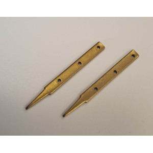 CANDELIERE PIATTO 3 FORI 24 mm