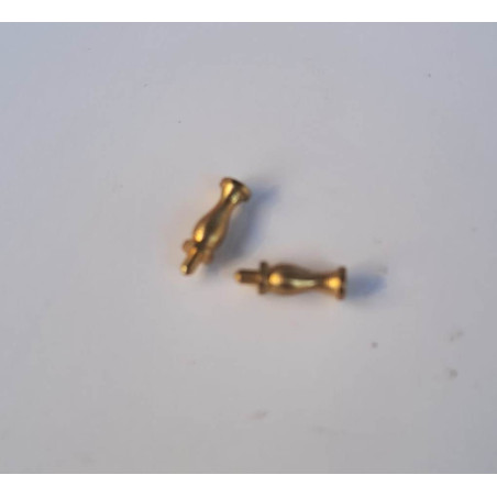 COLONNINA IN OTTONE 6,5mm