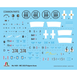 MC.202 Folgore Aces