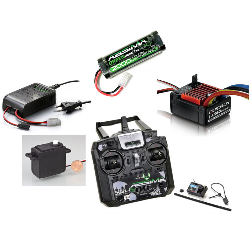 SET RADIO  4CH 2,4Ghz ABSIMA