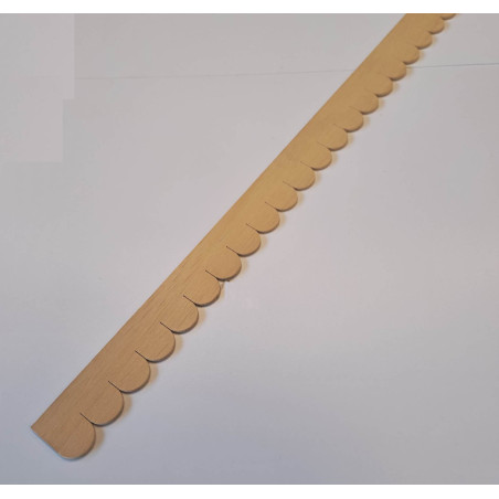 TEGOLE IN LEGNO SCALA 1/12