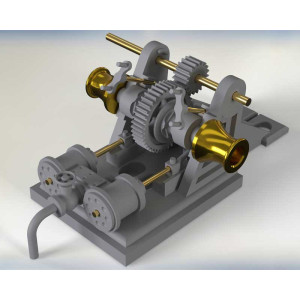 ARGANO MODERNO PER ANCORE 1/48